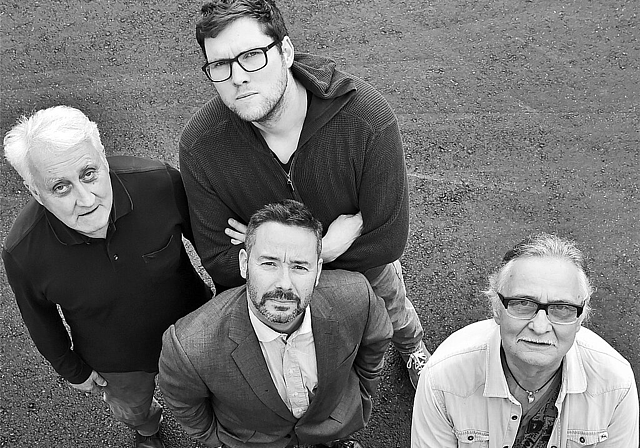 Die Oltner Band Woodbees stimmt am Freitag, 29. Juni mit purer 1960er-Rockmusik auf die Sommerpause des Kinos Lichtspiele ein. (Bild: ZVG)