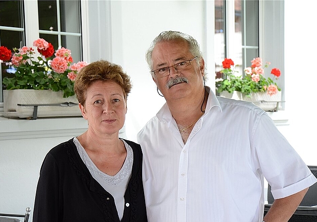 Herbert Balz mit seiner Frau Katarina hat sein Leben schon früh dem Kochen verschrieben. Ein eigenes Restaurant war dabei nie das Ziel. N. König)