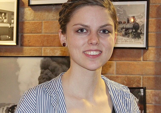 Anja Schaffner ist seit sechs Jahren in der Dreitannenstadt zu Hause. «Es gibt in Olten viele innovative, mutige Leute, die etwas wagen.» (Bild: S. Furter)