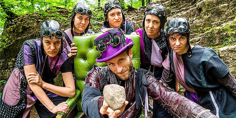 Das Freilufttheater «Das kalte Herz» feiert am Samstag, 23. Juni Premiere bei der Grillstelle Elefantenplatz im Oltner Säliwald. (Bild: ZVG)