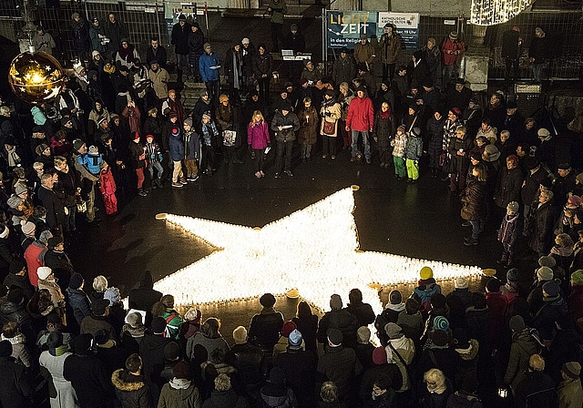 Das Lichtermeer wird am Sonntag, 16. Dezember in Olten entfacht. (Bild: ZVG)