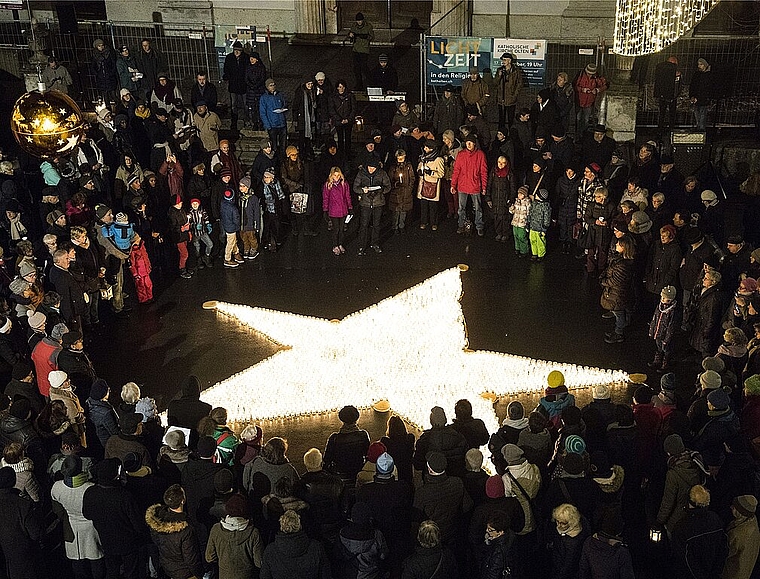 Das Lichtermeer wird am Sonntag, 16. Dezember in Olten entfacht. (Bild: ZVG)