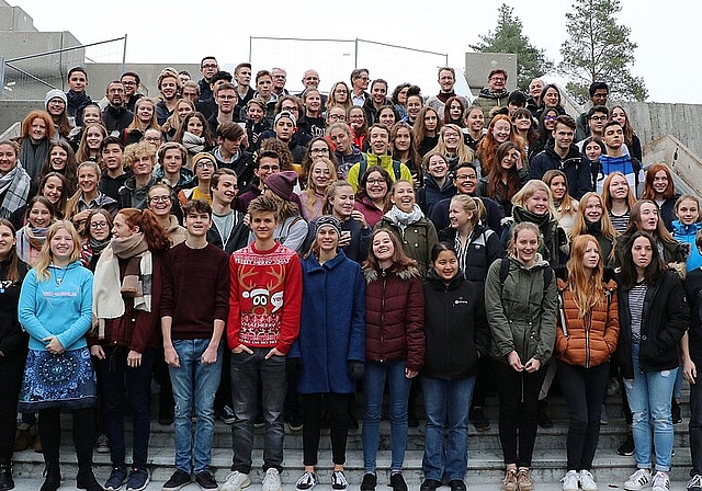 Der grosse Chor der Kantonsschule Olten bestreitet am Mittwoch, 3. April in der Stadtkirche Olten sein Jahreskonzert. (Bild: ZVG)