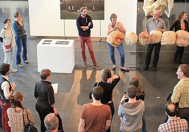 3136 Kubikmeter voller Kunst lassen die Zuschauer staunen. (Bild: ZVG)