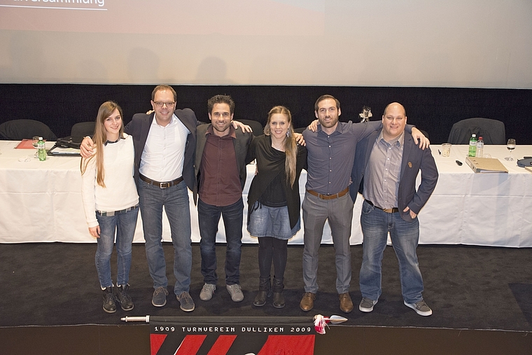 Der Vorstand des TV Dulliken lud zur 109. Generalversammlung ins Kino Capitol. (Bild: ZVG)