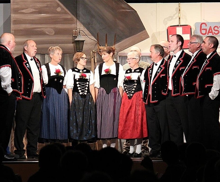 Der Jodlerklub Safenwil-Walterswil veranstaltet zwei Heimatabende. (Bild: ZVG)