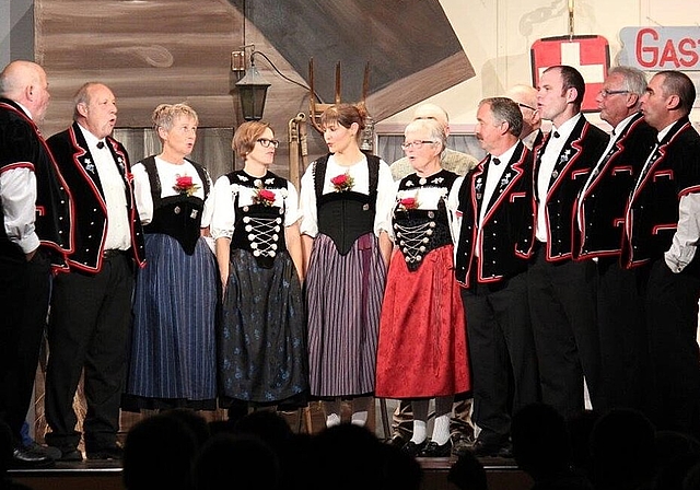 Der Jodlerklub Safenwil-Walterswil veranstaltet zwei Heimatabende. (Bild: ZVG)