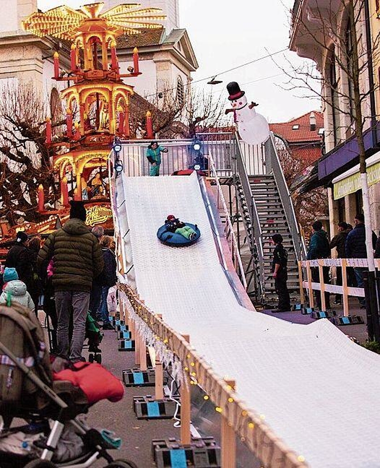 Schlitteln und damit das Chinderhuus Elisabeth unterstützen: am nächsten Dienstag ist das möglich. (Bild: Finja Basan)