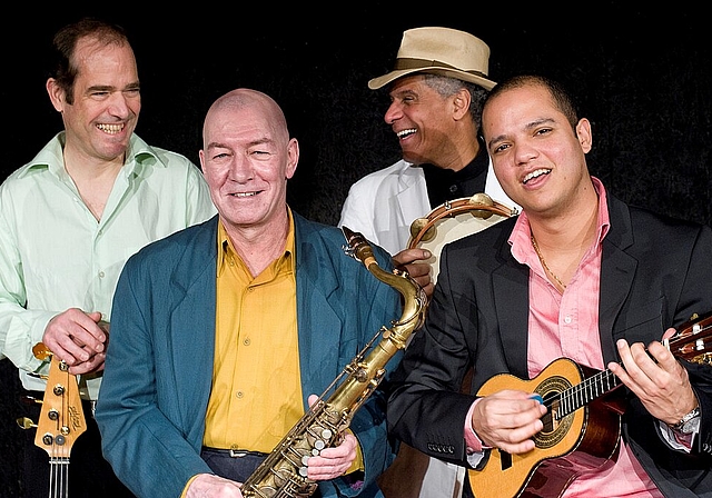 Es hätte ein Konzert vom Quartett «Mistura Fina» anlässlich von zwei Jubiläen werden sollen: Leider ist Jakob Hug (zweiter v.l.), Urgestein der Oltner Jazzszene, vergangene Woche verstorben, weshalb nun kein Konzert in der Vario Bar stattfinden 