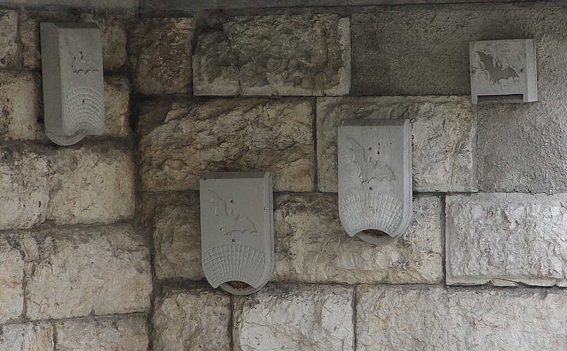 Die gut getarnten Kästen an der Hammer-Brücke sind kaum zu sehen. (Bild: mim)