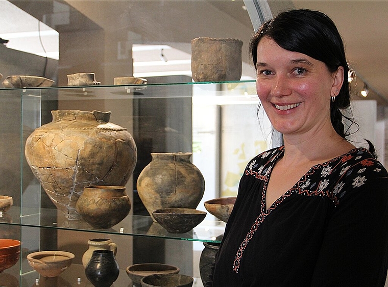 Kuratorin Karin Zuberbühler: «Funde aus aktuellen Grabungen können im Pächterhaus in Solothurn besichtigt werden. Zudem plane ich, diese ebenfalls demnächst im Archäologischen Museum in Olten auszustellen.» mim)