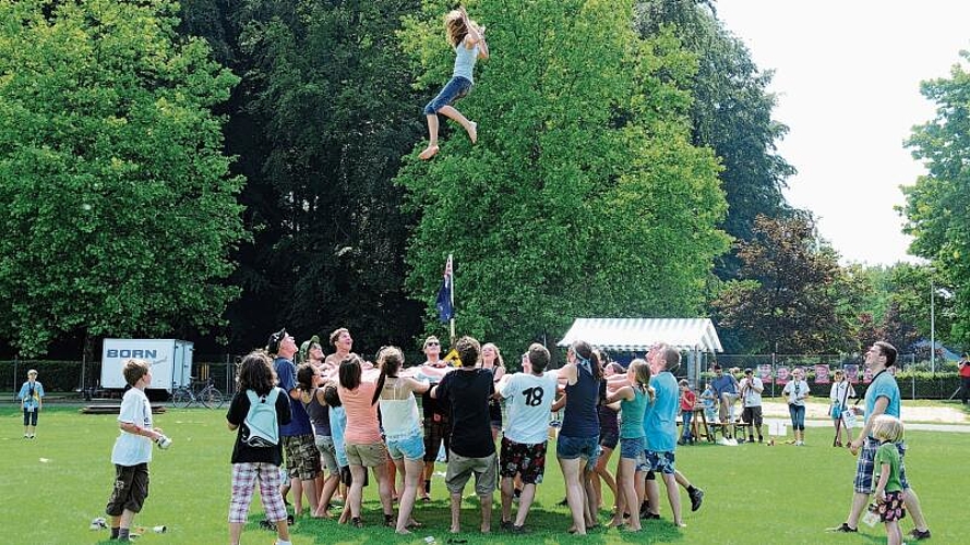 Jubla-Scharen aus dem ganzen Kanton trafen sich 2011 das letzte Mal zum Gross-Event «Paradisos». (Bild: ZVG)
