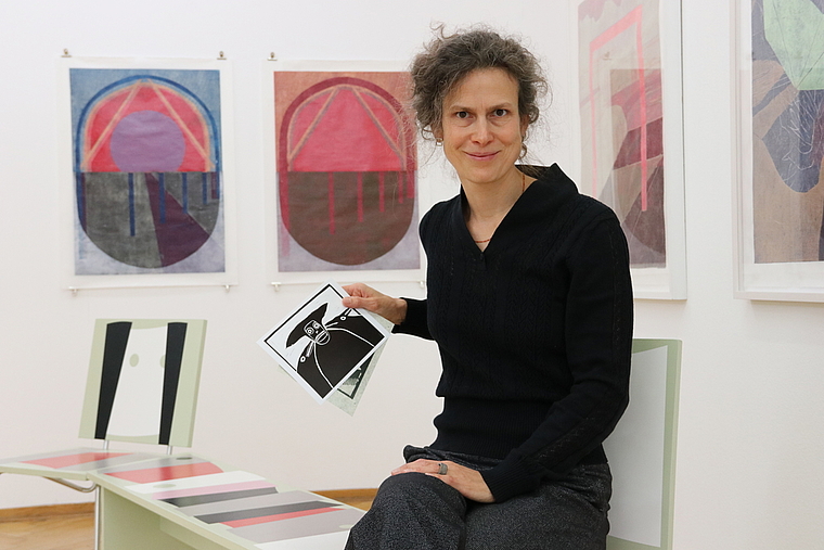 Katja Herlach, stellvertretende Direktorin des Kunstmuseums Olten (Bild: mim)