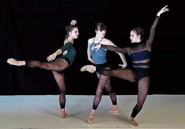 Das «swiss offspring ballet» ist anlässlich des «KulturTupfers» zu Gast im Stadttheater Olten. (Bild: Marimar Leuchtmann)