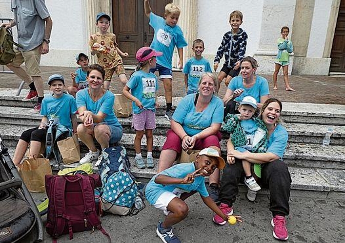 Ihm kommt das erlaufene Geld unter anderem zugute: Kinderhort Reiserstrasse.