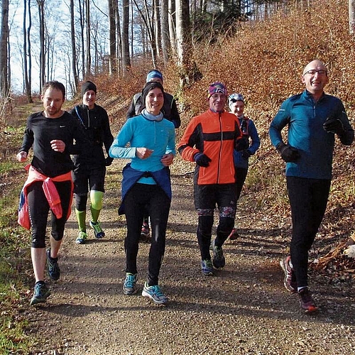 Wie es der Name schon sagt: Bei der Laufgruppe Niederamt steht das Laufen im Zentrum. (Bild: ZVG)