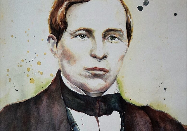 Der Gauner Bernhart Matter in guten Zeiten. (Bild: Sabine Gerber)