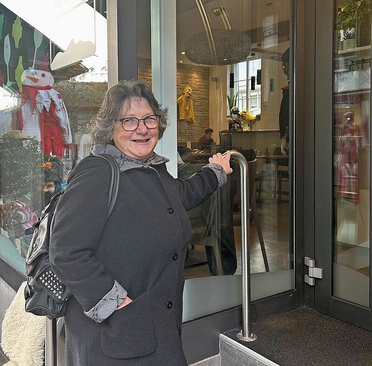 Im Café Grogg kehrt Rita Ledermann gern als Gast ein. (Bild: CAR)