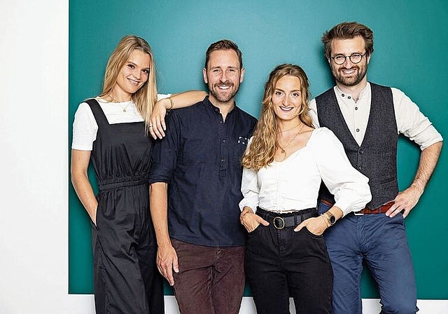 Die «jetz singe mer eis»-Band lässt die Halle beben. (Bild: Amanda Nikolic)