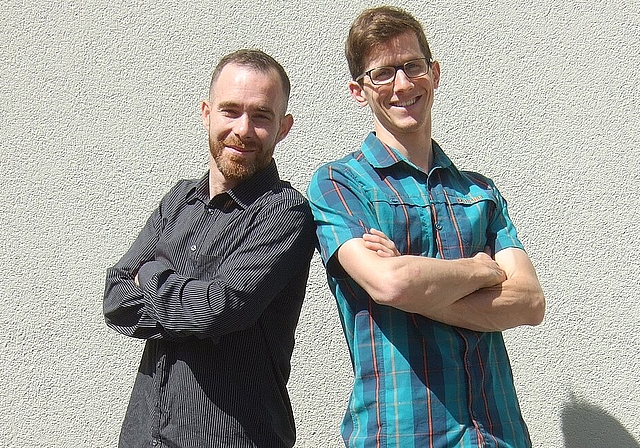 «Collectors» ist ein Win-win-Konzept für unsere Stadt», erklären die zukünftigen Geschäftsführer Tobias Vega (l.) und Matthias Tschopp. (Bild: ZVG)