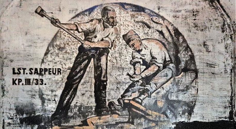 Eine Sappeur-Einheit hat sich im Zweiten Weltkrieg verewigt. (Bild: Cyrill Pürro)
