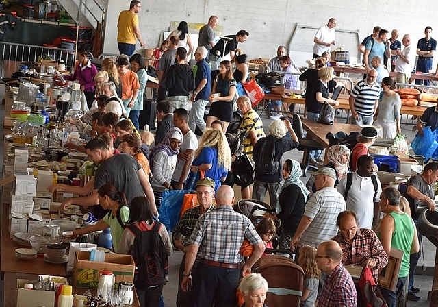 Am Samstag, 9. Juni kann anlässlich des Bring- und Holtages im Werkhof Olten erneut wieder getauscht werden. Zum zweiten Mal ist zudem das Repair-Café vor Ort. (Bild: ZVG)