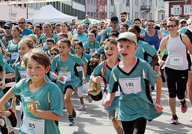 Trotz Corona findet der Oltner ­2-Stundenlauf statt, nur eben dezentral per App. Wer wünscht, kann immer noch durch die Oltner Kirchgasse laufen.  (Bild: Archiv/Sonja Furter)