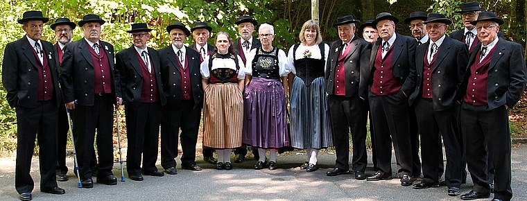 Der Jodlerklub Olten begleitet am Sonntag, 7. Mai in der St. Martinskirche den Gottesdienst und lädt anschliessend zum traditionellen Rissottoessen in den Josefsaal. (Bild: ZVG)