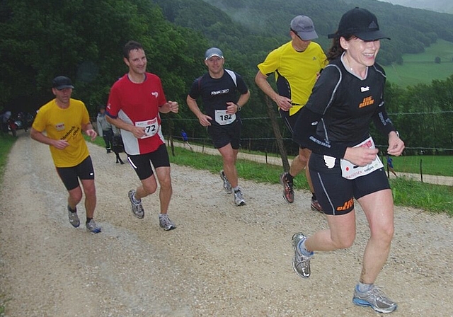 Am Sonntag, 14. August organisiert die Laufsportgruppe Olten zum 35. Mal denbeliebten Belchen-Berglauf mit einer Steigung von 855 Höhenmeter. (Bild: ZVG)
