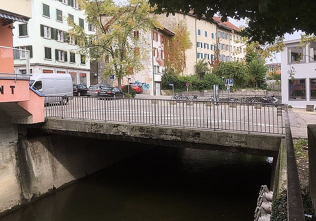 Ende Juni 2020 soll der Neubau der Mühlegassebrücke fertig sein. (Bild: ZVG)