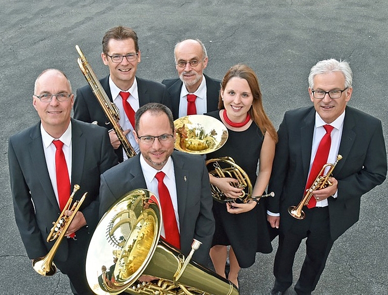 Olten Brass präsentiert einen bunten Strauss aus seinem Repertoire. (Bild: ZVG)