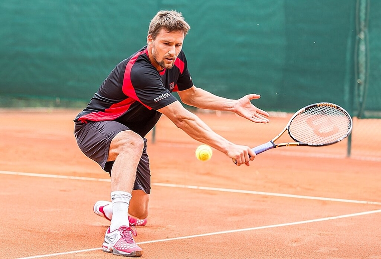 Mit dem ehemaligen Davis-Cup-Sieger Marco Chiudinelli holt sich der TC Froburg namhafte Verstärkung ins diesjährige NLA-Kader. (Bild: ZVG)