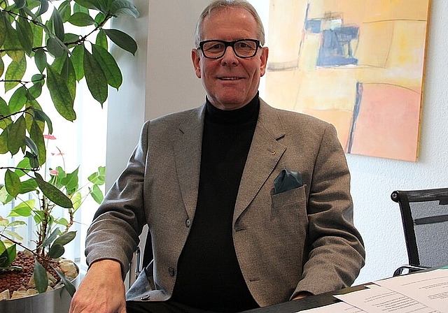Stadtpräsident Ernst Zingg hofft auf mehr Respekt vor dem Gegenüber im Jahr 2013. mim)
