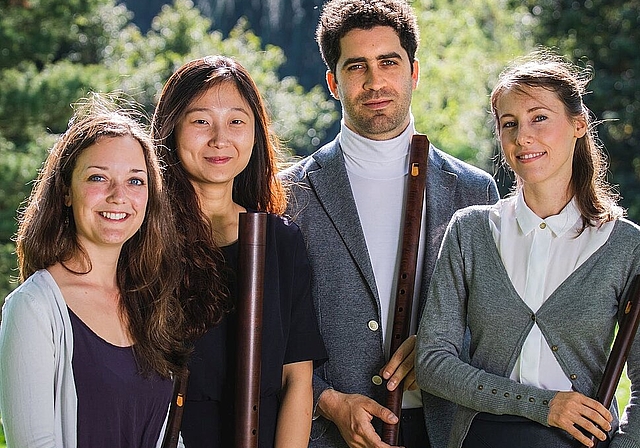 Das Consort Tourterelles zeigt eine vielschichtige Collage lädt am Dienstag, 18. Juni zu einem nicht alltäglichen Musikerlebnis ein. (Bild: ZVG)