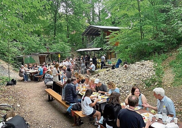 Der Robi Hagberg war Schauplatz des Grillplausches. (Bild: Ruedi Studer)