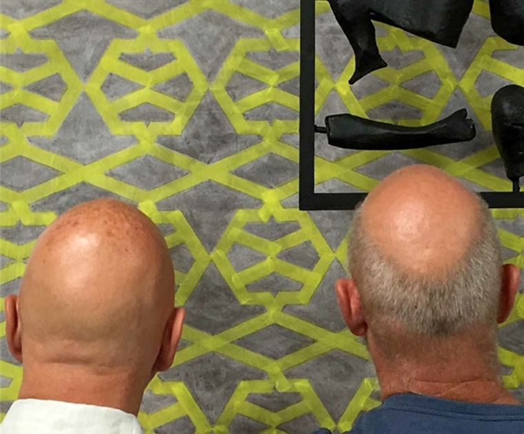 Der Kunstverein Olten zeigt Werke der Oltner Künstler Marcel Peltier und Markus Wyss. (Bild: ZVG)