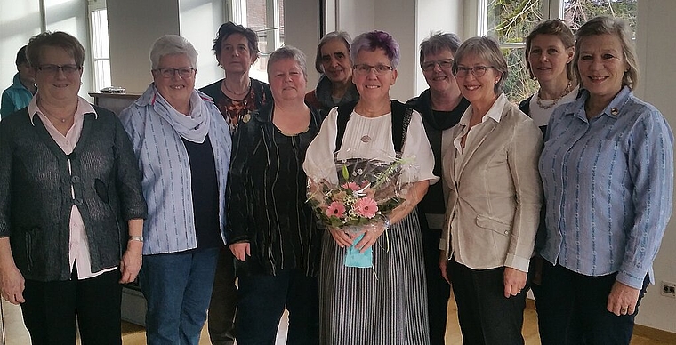 Die Landfrauen aus dem Niederamt trafen sich Mitte Januar zur GV. (Bild: ZVG)
