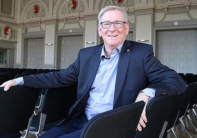 Stadttheater-Geschäftsführer Herbert Schibler freut sich auf eine hochkarätige zweite Saisonhälfte. (Bild: mim)