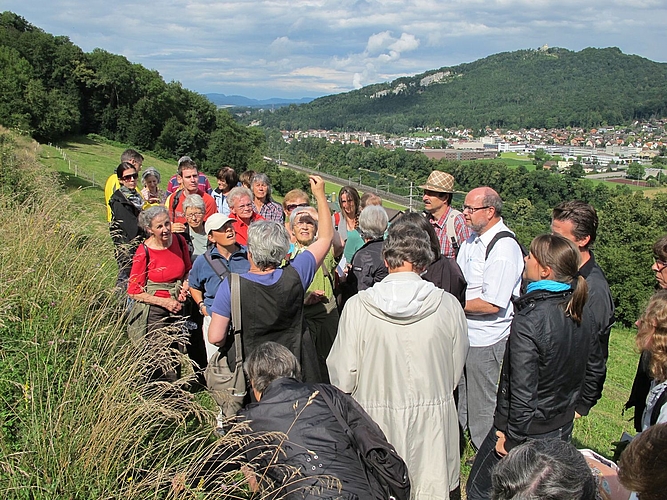 Naturnetz Olten organisiert jährlich Exkursionen, um den Menschen die unmittelbaren Lebensräume in Gehdistanz näherzubringen. (Bild: ZVG)
