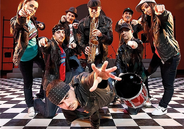 Die Tanz- und Musik-Show «Concierto Concepto» der Compagnie Brodas Bros verspricht jede Menge Energie, Vibration, Rhythmus, Musik und Komik. (Bild: ZVG)