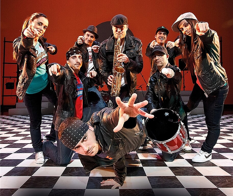 Die Tanz- und Musik-Show «Concierto Concepto» der Compagnie Brodas Bros verspricht jede Menge Energie, Vibration, Rhythmus, Musik und Komik. (Bild: ZVG)
