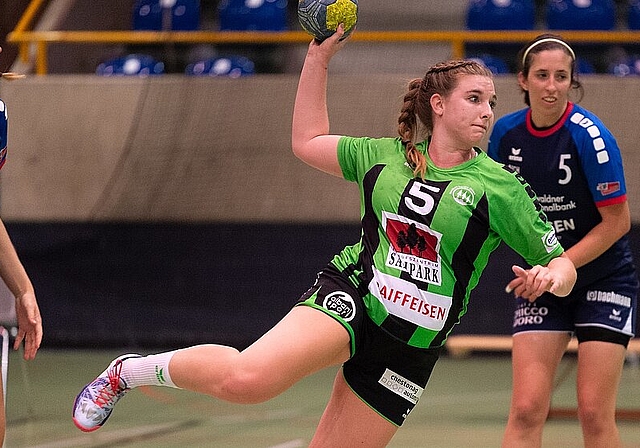 Nicht zufriedenstellend verlief der Match am vergangenen Samstag für die Damen des HV Olten. (Bild: Christian Roth)