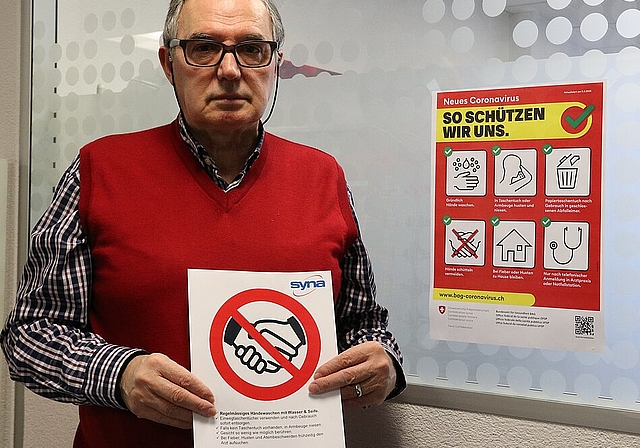 Zabedin Iseini ist Regionalverantwortlicher bei der Gewerkschaft Syna in Olten. Er befürchtet, dass manch eine Firma die Situation des Coronavirus auf dem Buckel der Mitarbeitenden ausnutzen könnte. (Bild: mim)