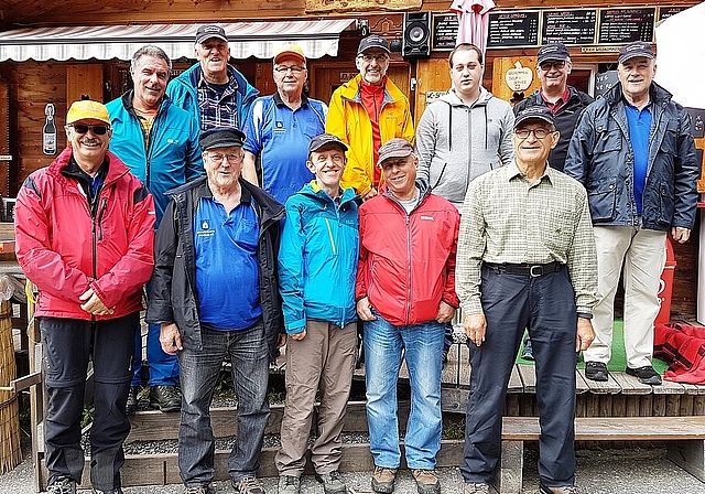 Männerturnverein auf Vereinsreise in Grindelwald. (Bild: ZVG)