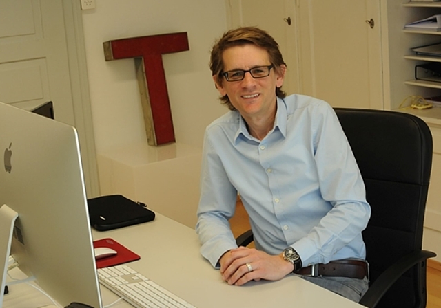 Marc Tabeling setzt sich in vielfältiger Weise für die Kultur in Olten ein. (Bild: I. Hempen)