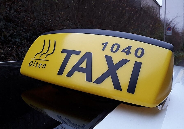 Die städtischen Taxibalken sollen als Qualitätssiegel verstanden werden. (Bild: ZVG)