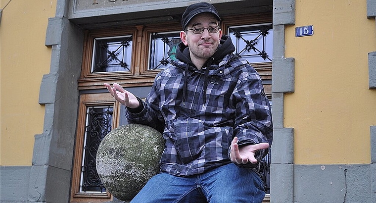 Slam-Poet Kilian Ziegler ist gespannt auf die Reaktionen des Publikums zu seinem neuen Programm. mim)