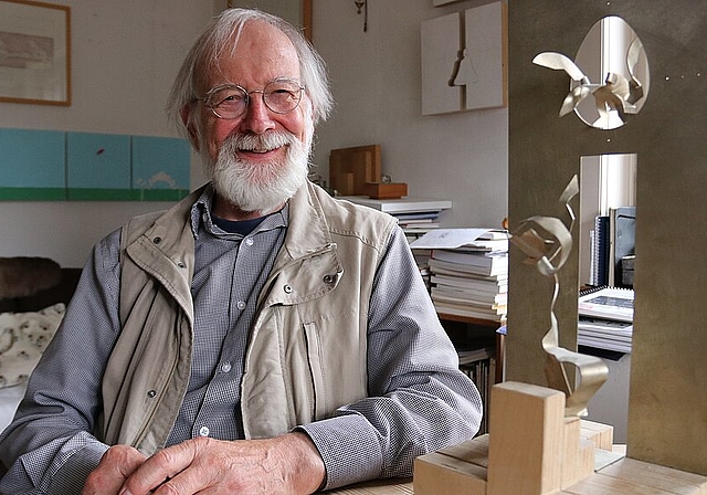 Ein möglichst nachhaltiges Arbeiten ist dem Zeichner und Skulpteur Jacques Philipp Neukomm ein grosses Anliegen. (Bild: mim)