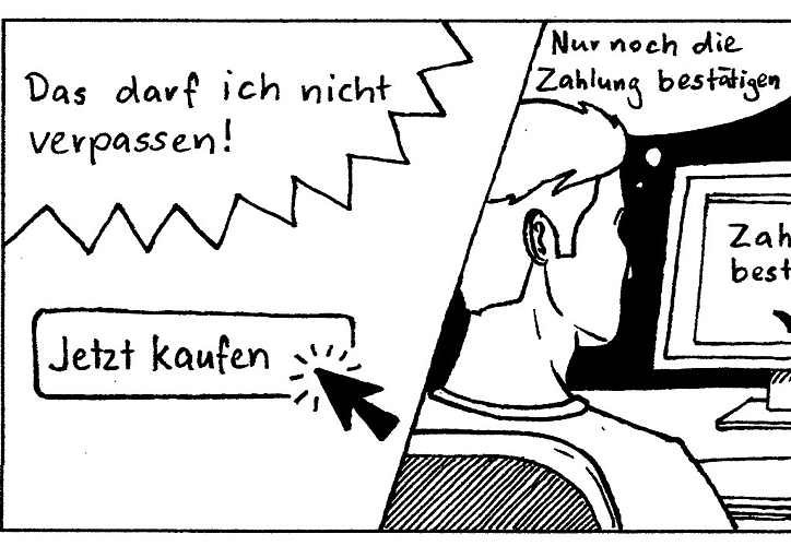 Informieren Sie sich vor einer Bestellung über den Onlineshop, zum Beispiel via Suchmaschinen. (Bild: ZVG)
