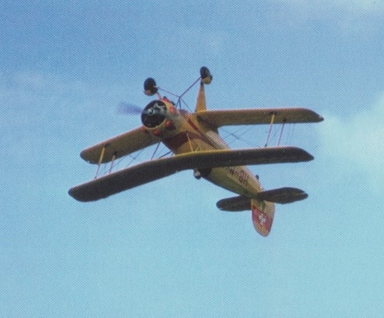 Die Themenführung lässt staunen über die Flieger vor hundert Jahren. (Bild: ZVG)